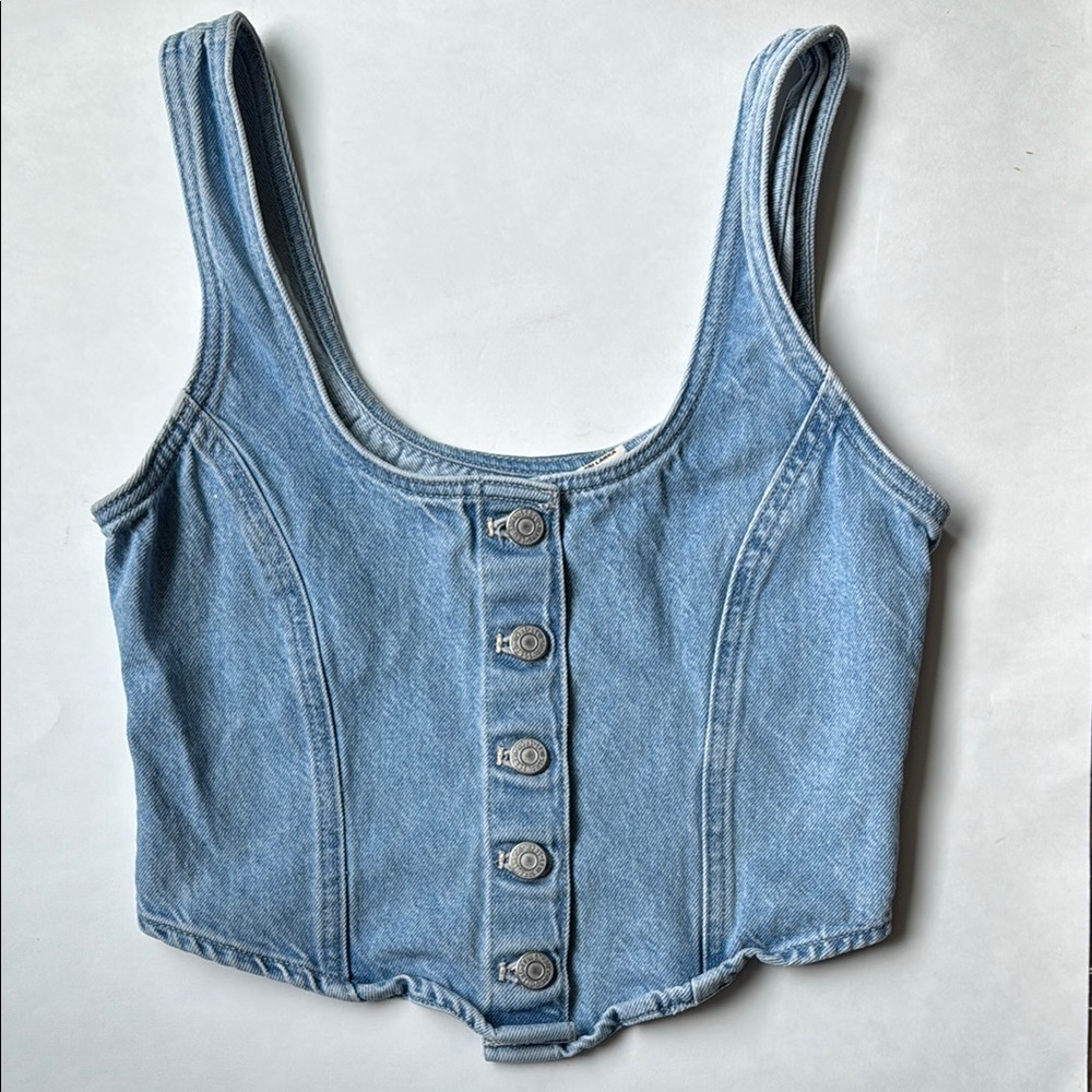 Levi’s Denim Button-Front Women's Top